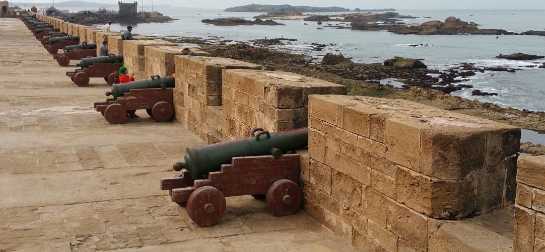 The canons of the Sqala of Essaouira